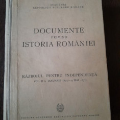 Documente privind istoria Romaniei - razboiul pentru independenta vol.2 1 Ian. 1877 - 9 Mai 1877 , V. Cherestesiu