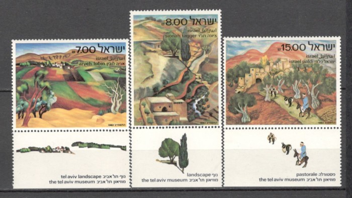 Israel.1982 Peisaje in pictura-cu tabs MI.288