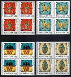 Romania 2008, LP 1816, Insemne Heraldice Romanesti, seria in bloc de 4, MNH!, Istorie, Nestampilat
