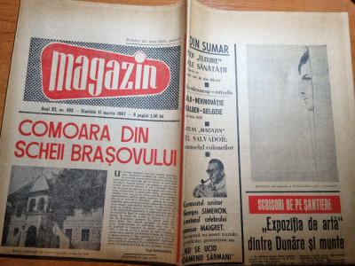 magazin 11 martie 1967-santierul portilor de fier,scheii brasovului,nae roman foto