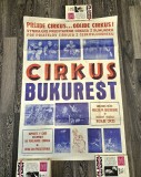 Afis vechi Turneu Circul de Stat Bucuresti format mare Doar predare personala