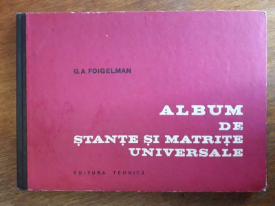 G.A.Foigelman - Album de ștanțe și matrițe universale foto