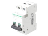 Intrerupator de supracurent Schneider Electric 2A 500VDC 2 Poli Sina DIN ACTI9 C60H-DC Caracteristica C