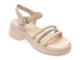 Cumpara ieftin Sandale FLAVIA PASSINI bej, 88219, din piele naturala