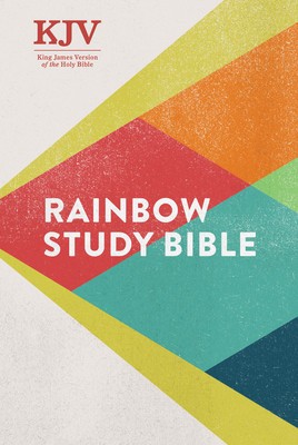 KJV Rainbow Study Bible, Hardcover foto