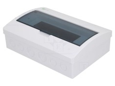 Carcasă modulară albă IP40 12 module