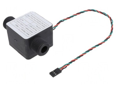 Senzor Debit 3.5-24VDC Semnal Impuls NPN SEN0550 foto