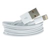 Cablu Date USB - Lightning iPhone, 1m, Alb, Universal