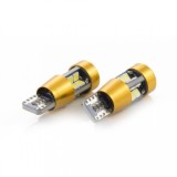 Set 2 Becuri LED Auto Interior/Portbagaj CANBUS T10 W5W, 12V, 5W, 300lm, Alb