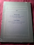 104. N.Lupu - Un cuptor prefeudal Gusterita (Sibiu) / Carol Gollner - Refugiatii din Tara Romaneasca la Sibiu in 1821 - Ed 1956 Muzeul Brukenthal