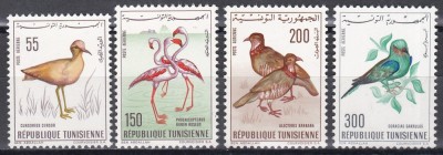 Tunisia 1966 - Păsări, MNH foto