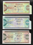 Set obligatiuni URSS Rusia 250 + 500 + 1000 ruble, Europa