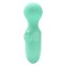 Vibrator Clitoridian Mini Stick, Verde, 12 cm