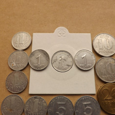 Germania Democrata / RDG / DDR Lot nr. 1 - 13 monede