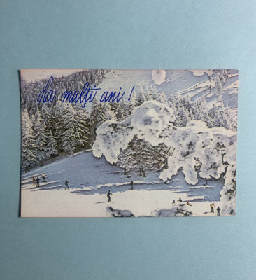 Calendar 1986 farmecul zăpezii &amp;icirc;n Carpații Rom&amp;acirc;niei foto