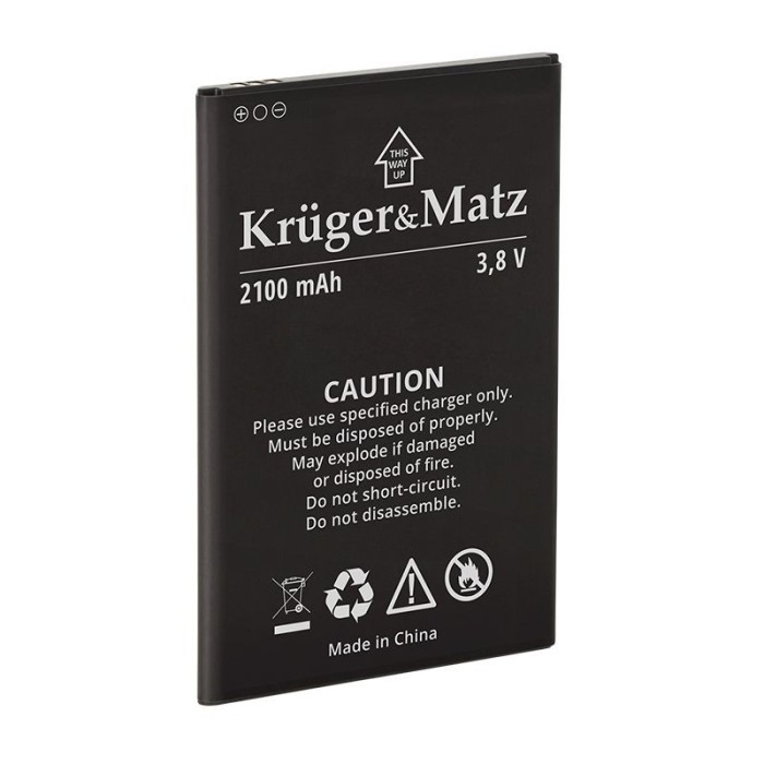 Baterie originala telefon Kruger & Matz Flow 4/4S, 2100 mAh Baterie originala telefon Kruger & Matz Flow 4/4S, 2100 mAh
