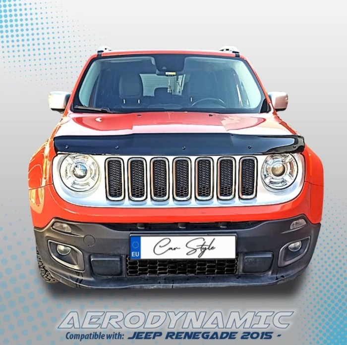 Deflector capota compatibil Jeep Renegade 2015-&gt; Cod: 39001
