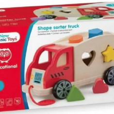 Jucarie - Camion Shape Sorter cu 6 forme | New Classic Toys