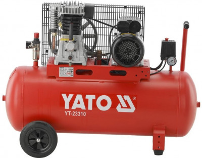 Compresor Aer 100L 10 Bar 2200W Yato YT-23310 foto