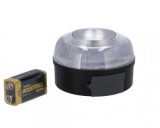 Flash Magnetic Auto Urgență, 12 LED, 360&deg;, Baterie 9V, IP55, Semnalizare, Omologat V16