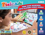 Pixicade - kit transformare desene copii in jocuri video pentru mobil sau tableta, editie jocuri nelimitate