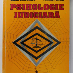 PSIHOLOGIE JUDICIARA de NICOLAE MITROFAN ...TUDOREL BUTOI , 1997