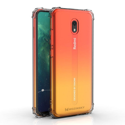 Husa XIAOMI Redmi 8A - Anti-Shock Military (Transparent) Wozinsky foto