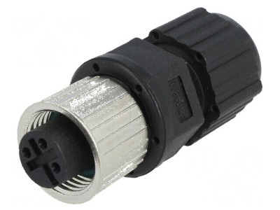Conector M12 3 PIN mamă A-DeviceNet CANopen IP68 foto