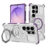 Husa Carbon Shield PRO mov pentru Samsung Galaxy S26 Ultra cu suport magnetic