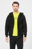 Hanorac coton casual barbati black-s