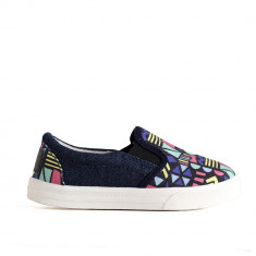 Slip-on BOSTON Geometric pentru copii, OLDCOM foto