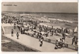 CPIB 25335 CARTE POSTALA - EFORIE SUD, PLAJA, RPR, CIRCULATA, 1963, STAMPILE, TIMBRU