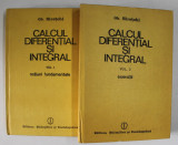 CALCUL DIFERENTIAL SI INTEGRAL , VOL. I - II de GHEORGHE SIRETCHI , Bucuresti 1985 , MINIMA UZURA COTORULUI