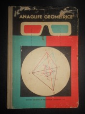 Georgel Rotariu - Anaglife geometrice (1972, ed. cartonata, contine ochelarii)