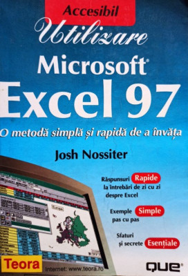 Utilizare Microsoft Excel 97 foto