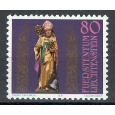 Liechtenstein 1981 775 MNH nestampilat - 1600 de ani Sf. Theodul