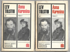 Lev Tolstoi - Anna Karenina, 2 volume, E.L.U., 1968 foto