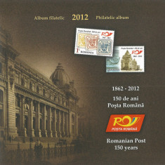 |Romania, LP 1953b/2012, Posta Romana - 150 de ani de traditie, album filatelic
