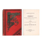 D. Bolintineanu, Poesii, 1877, Volumul I - coperta originală de editura