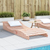 Gossi sezlong, 205x80x31,5 cm, lemn masiv douglas