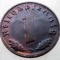 B.059 GERMANIA 1 REICHSPFENNIG 1938 D
