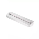 Sina pentru Spoturi Techstar&reg; RailRacks Box, Monofazata Tip L, Corp Policarbonat, 20cm, Alb
