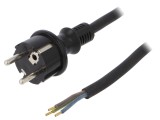 Cablu Electric SCHUKO 3x1,5mm2 cu Mufă Gumy