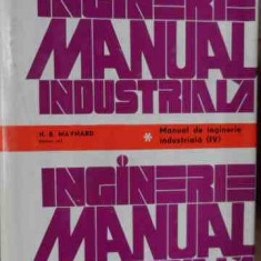 Manual De Ingineri Industriala Vol.4 - H.b. Maynard ,522659