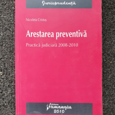 ARESTAREA PREVENTIVA - Nicoleta Cristus