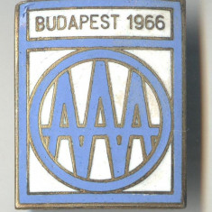 Insigna veche Budapesta Ungaria 1966 email la cald