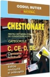 Chestionare pentru obtinerea permisului de conducere pentru categoriile C, CE, D, DE. Camioane si autobuze