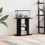 vidaXL Suport pentru acvariu Stejar negru 60x30x60 cm lemn prelucrat