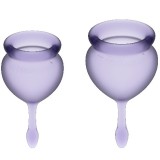 Satisfyer-Set Cupe Menstruale Feel Good 15 și 20 ml