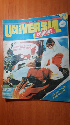 revista universul copiilor nr.47-48/ 13 decembrie 1990 - numar dublu foto